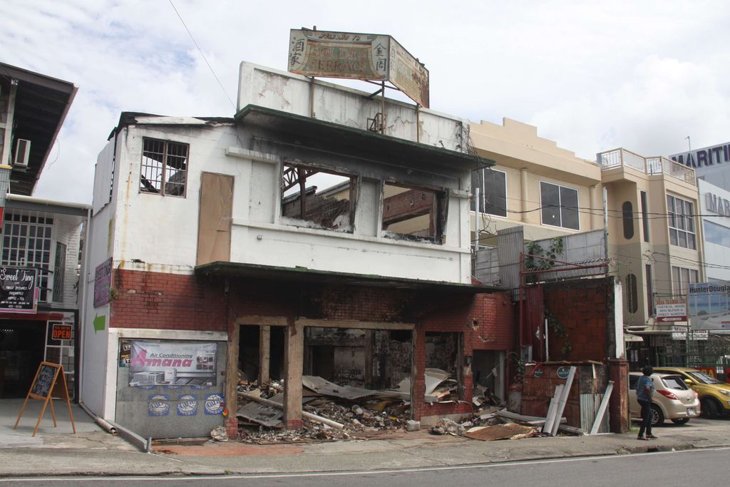 ‘Tear down health hazard’ Trinidad Guardian