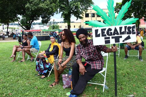 Image result for first cannabis rally trinidad