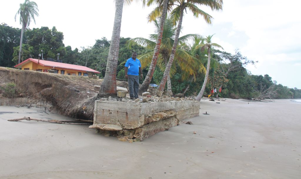 Villagers move to stop beach erosion at Granville Trinidad Guardian