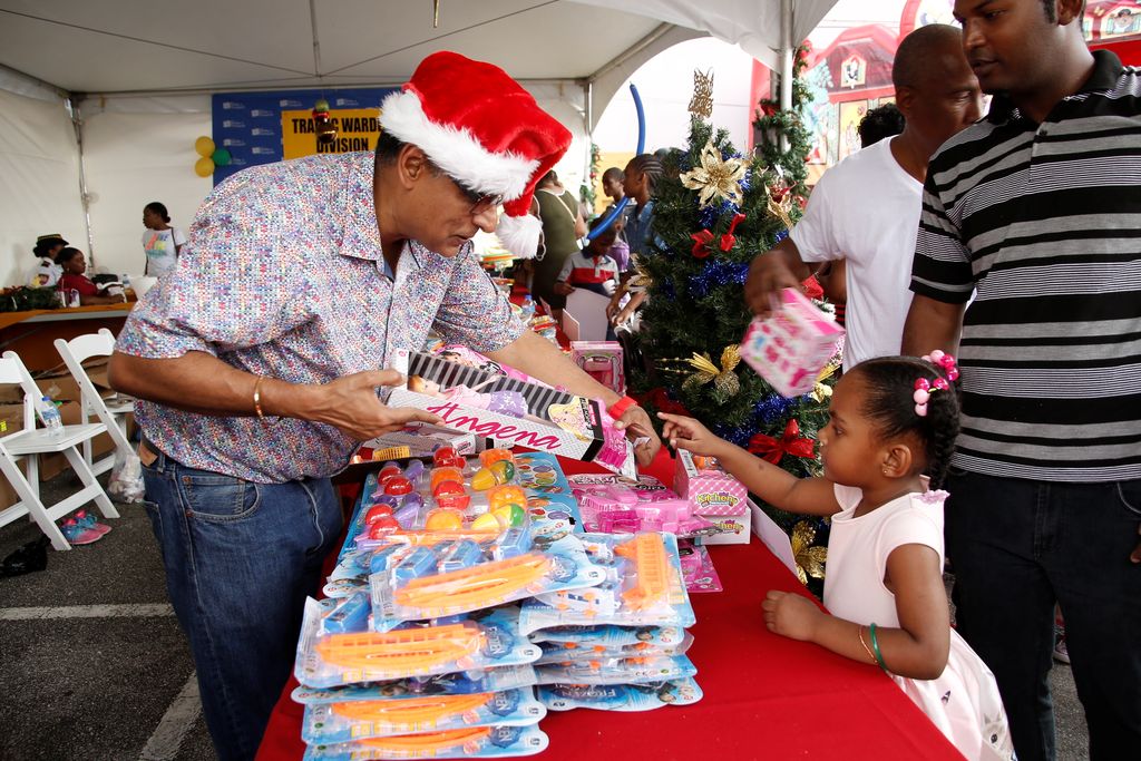 Works Ministry brings cheer, gifts to children at Christmas party