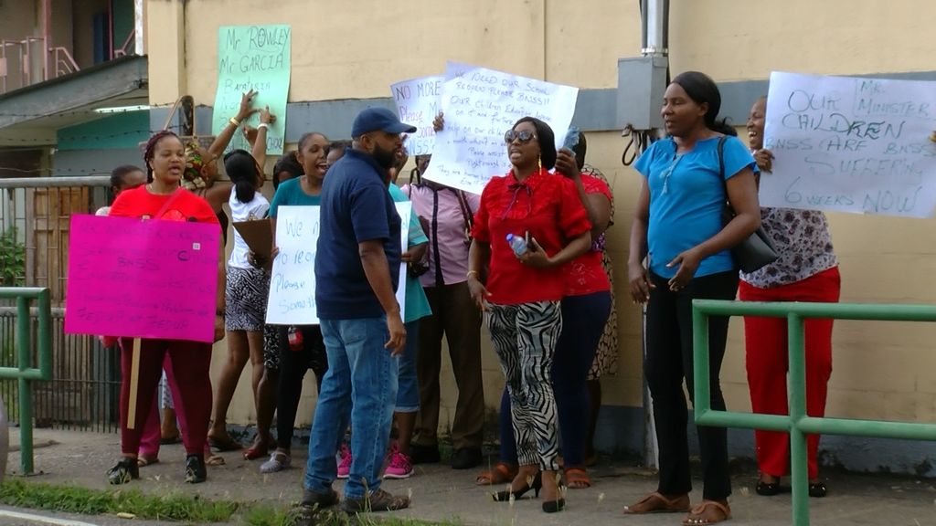 Barataria North parents protest over school closure Trinidad Guardian
