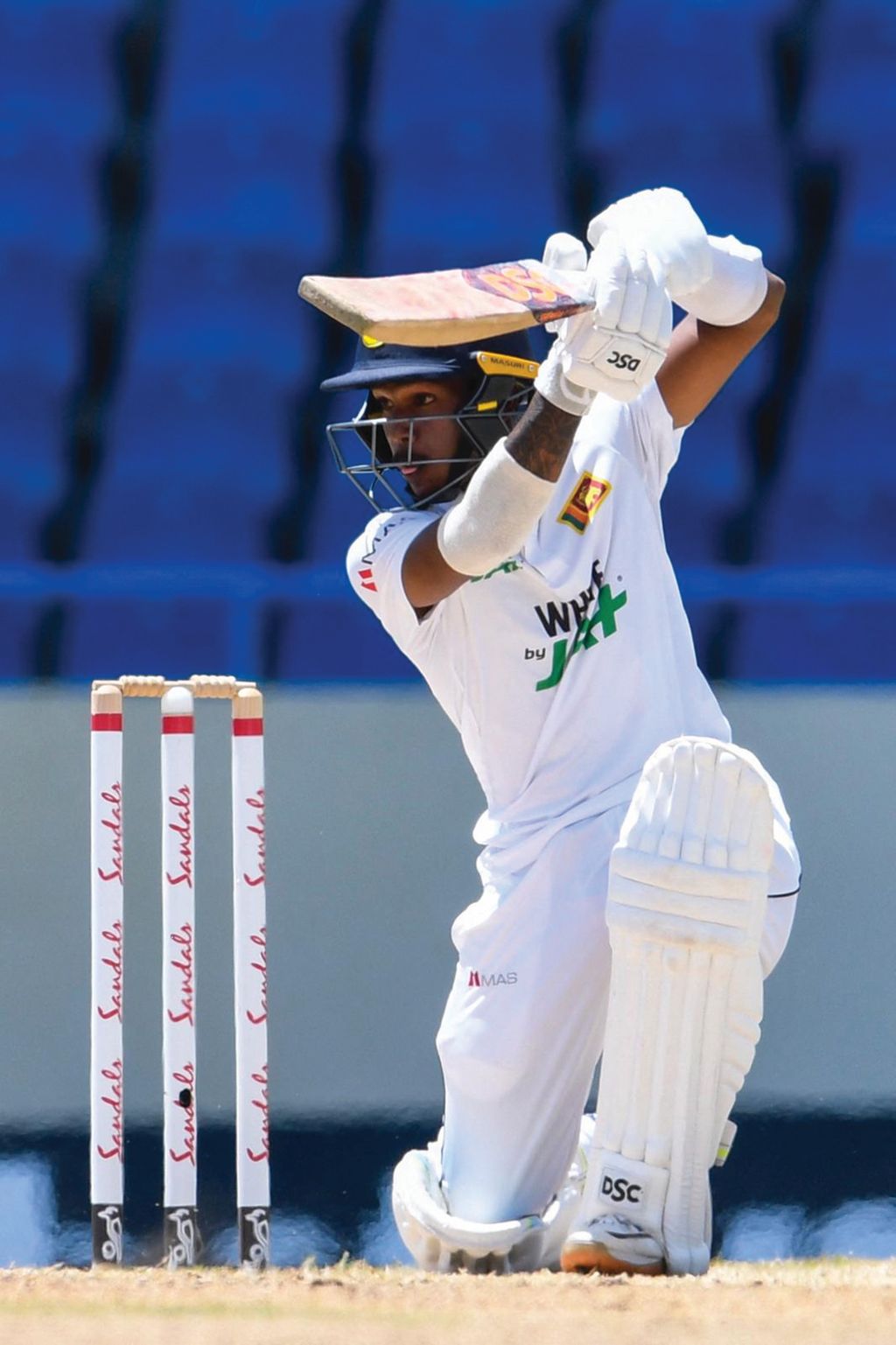 Windies face tough final day chase after Nissanka debut hundred