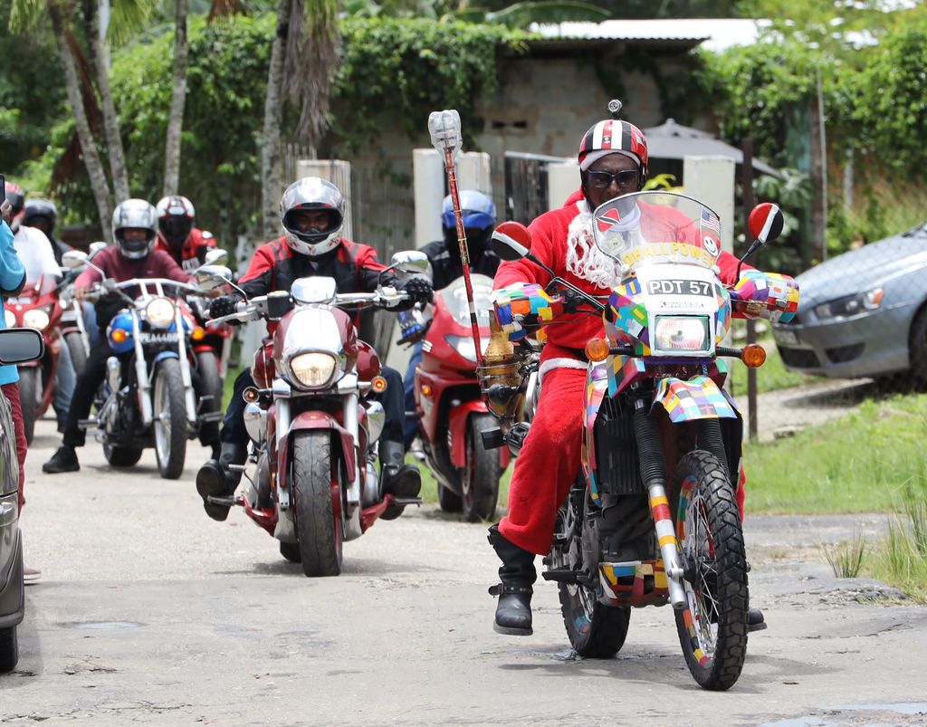 Motorcycle club brings cheer to South Oropouche Trinidad Guardian