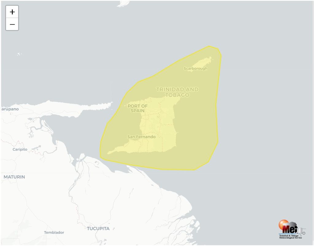 Adverse Weather Alert/YELLOW Level still in effect - Trinidad Guardian