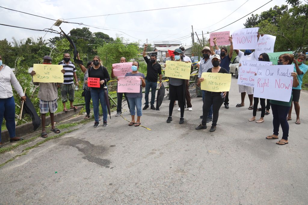 Sinanan No geographic discrimination in repairing landslips Trinidad