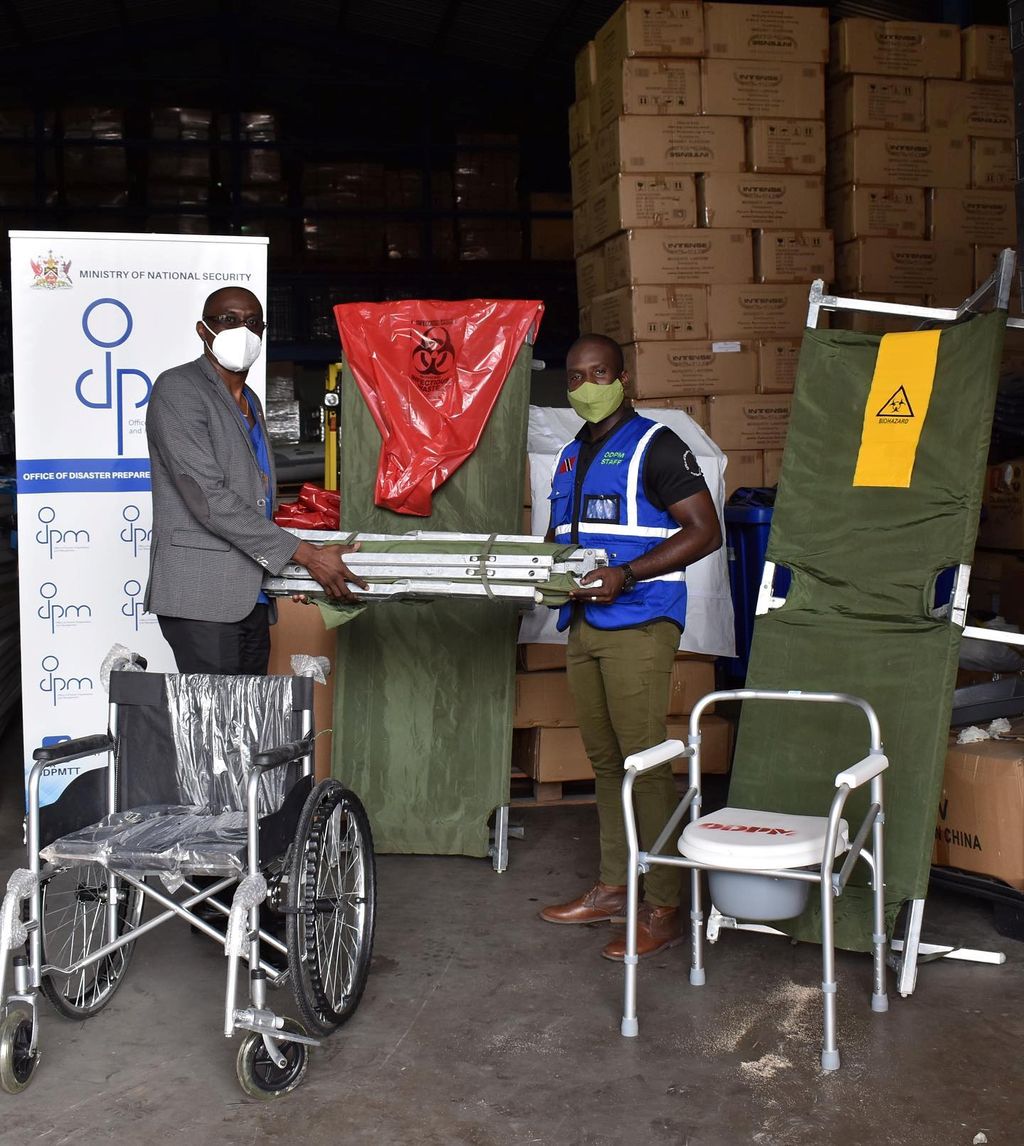 ODPM gives RHAs emergency medical supplies Trinidad Guardian