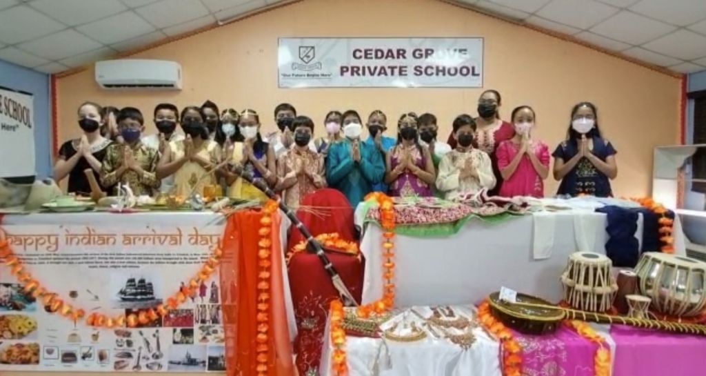 cedar-grove-private-school-celebrate-indian-arrival-day-trinidad-guardian