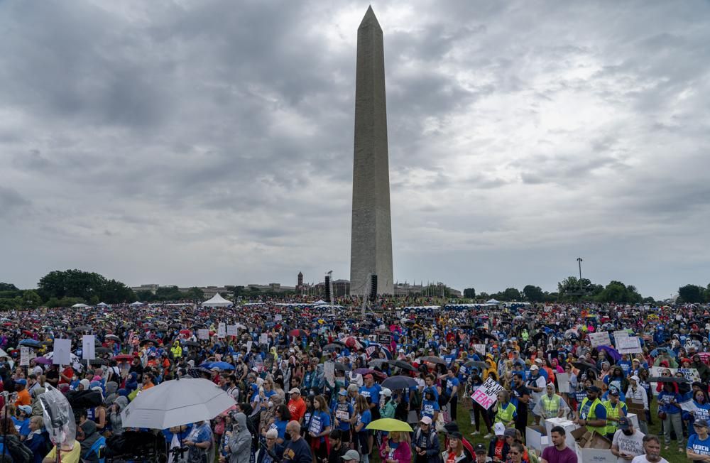 Thousands take to US streets demanding action on gun laws Trinidad