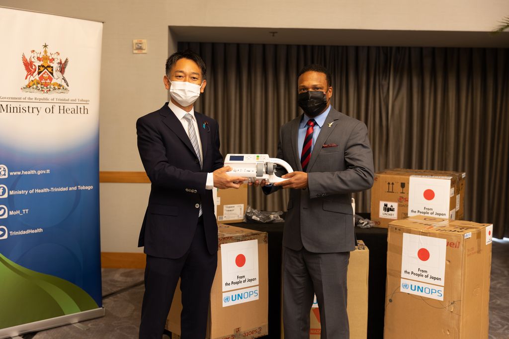 Japan completes US1 million donation in medical equipment for COVID19