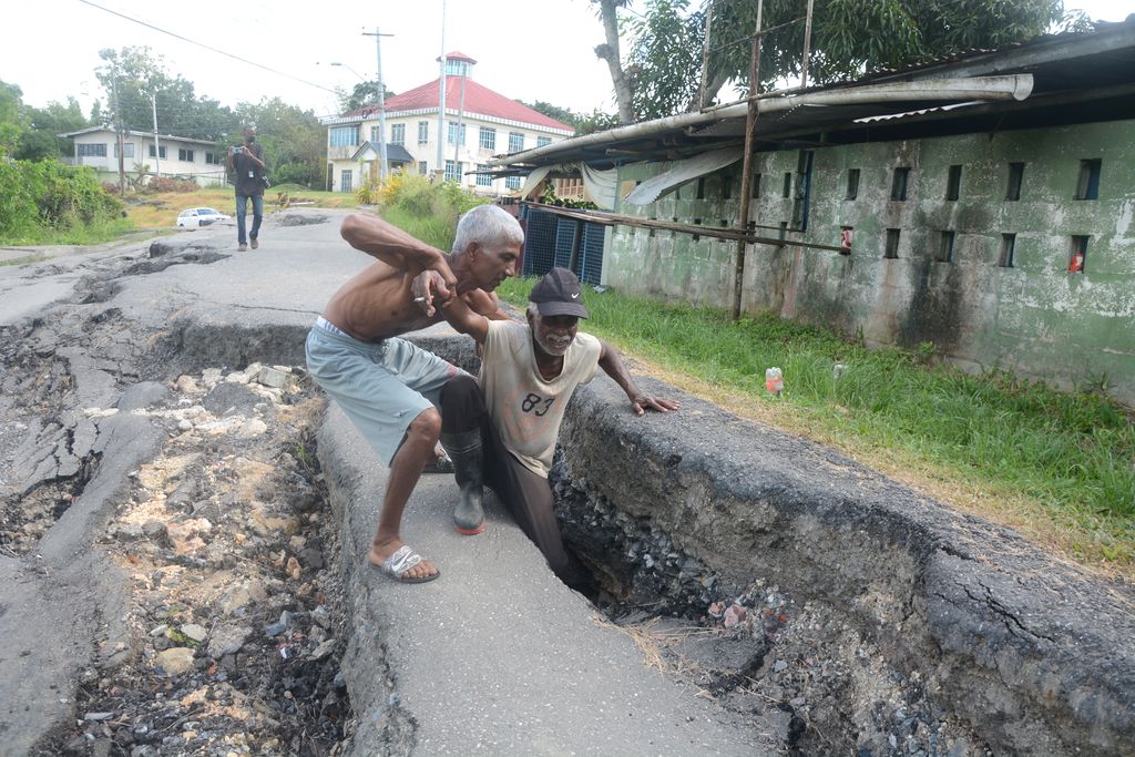 After months of protests over roads and landslips, 450 million to