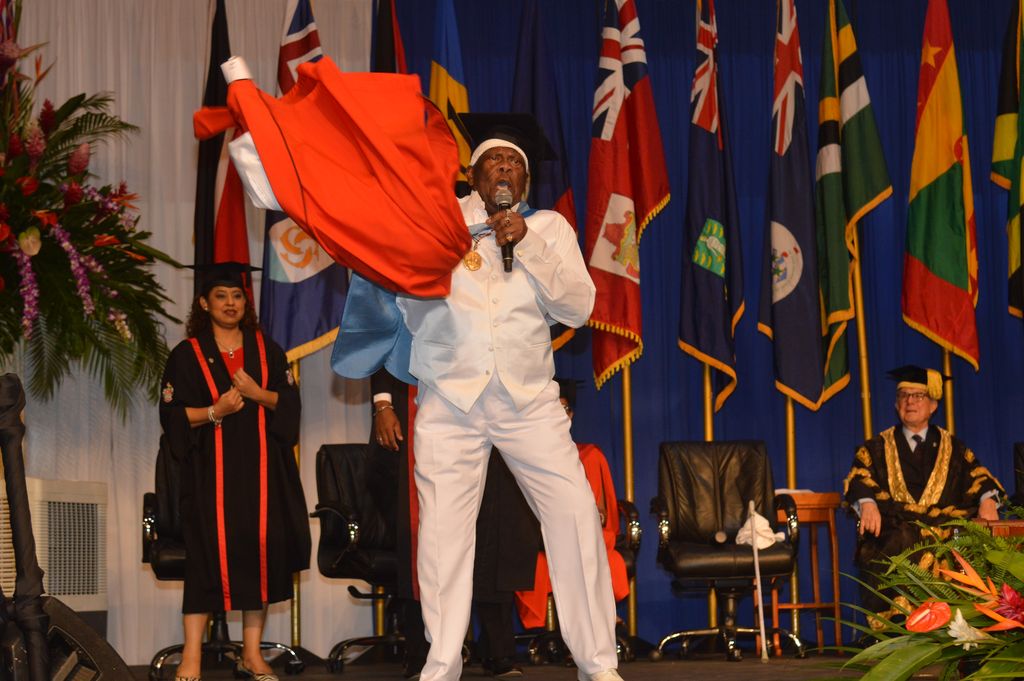 'Papa' Nelson rocks UWI graduation Trinidad Guardian