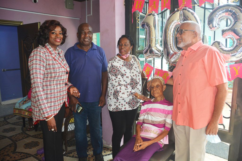 Eldest resident of Amazing Home celebrates 103rd birthday