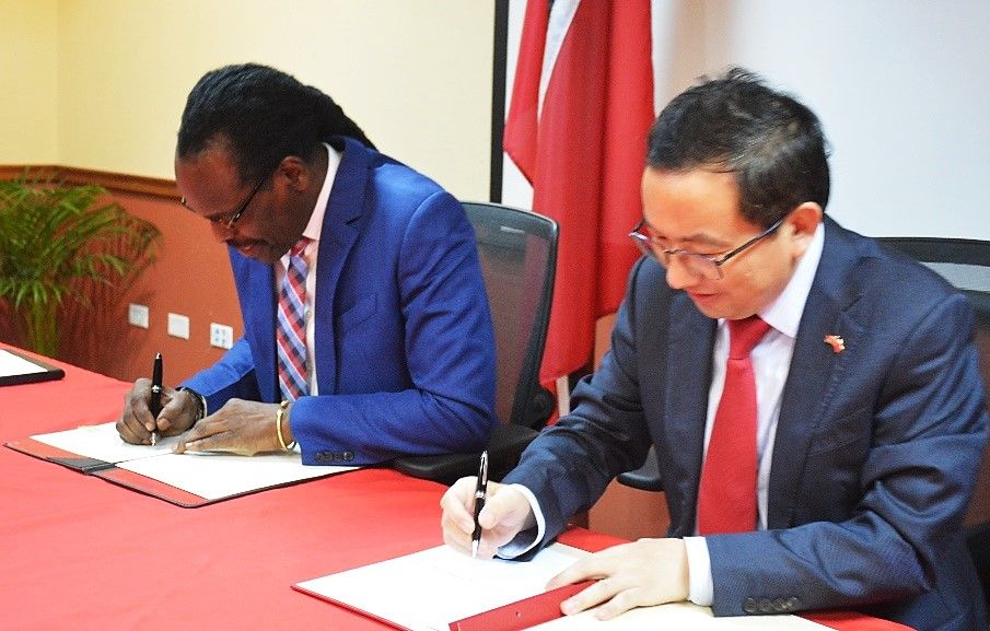 T&T, China sign on new Forensic Science Centre for St Joseph Trinidad