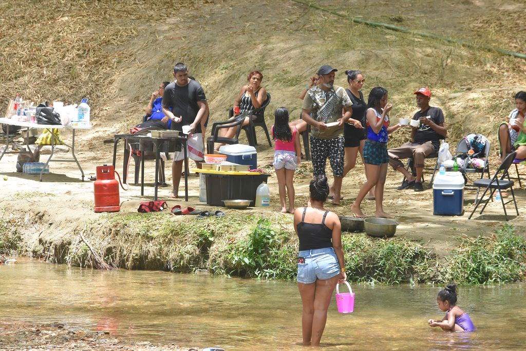 Hundreds cool down long weekend at Caura River Trinidad Guardian