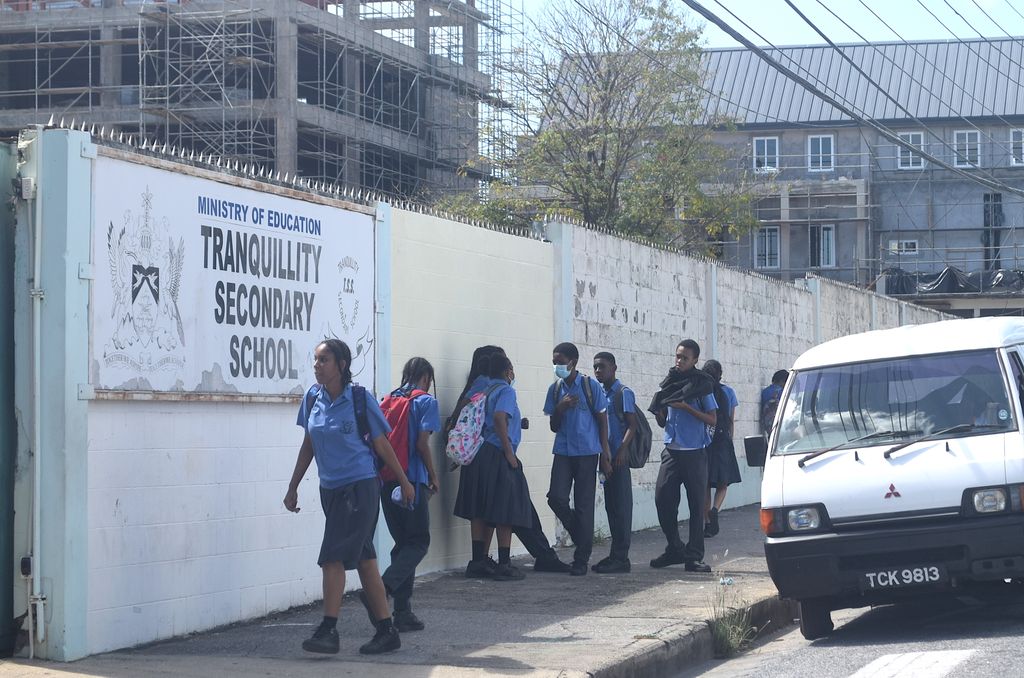 Tranquillity student held with cutlass on compound Trinidad Guardian