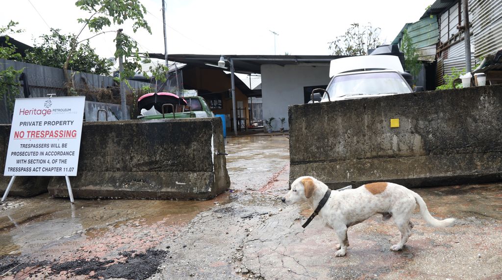 Family blocked from returning to Fyzabad home after oil spill