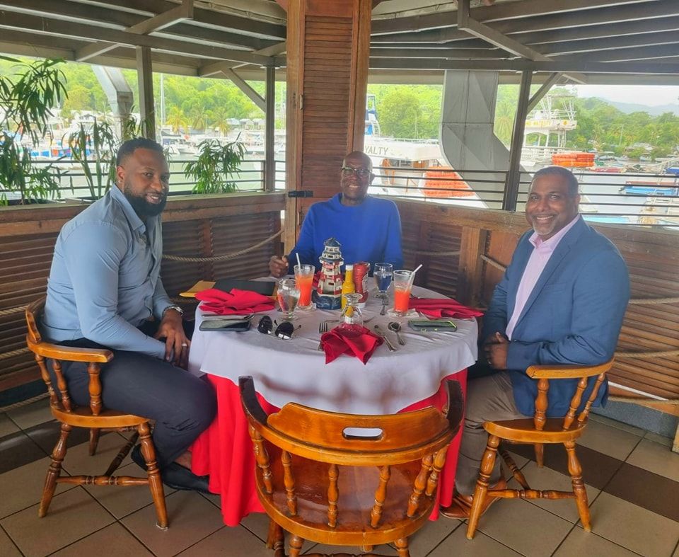 PM meets with Pollard and Ramnarine during Cabinet retreat - Trinidad