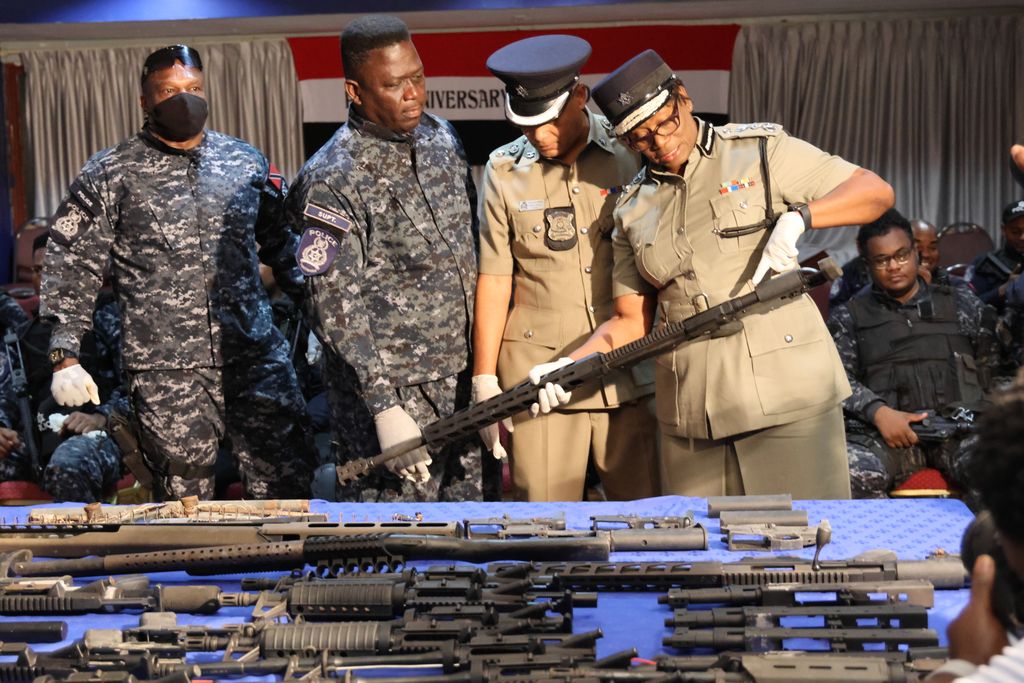 Guns rampage more than 129M in illegal firearms recovered in 9