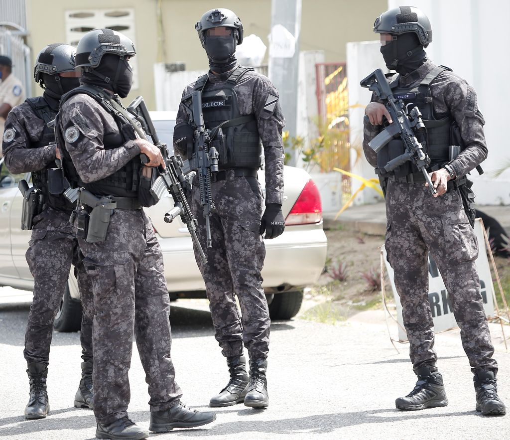 Tactical wear only for authorised officers Trinidad Guardian