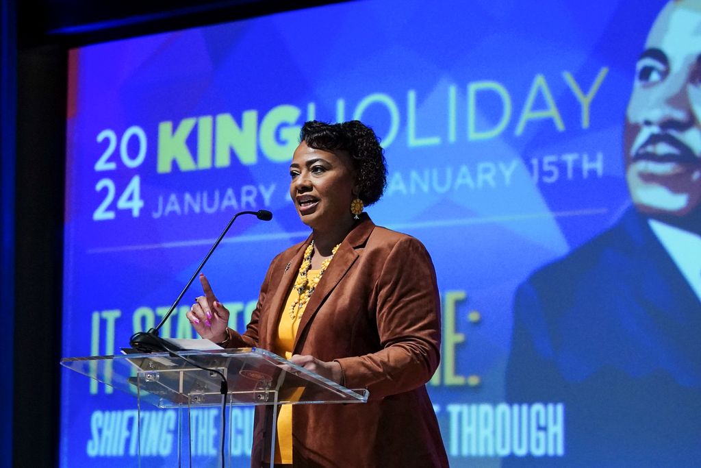 King’s daughter says wars, gun violence, racism have pushed humanity to