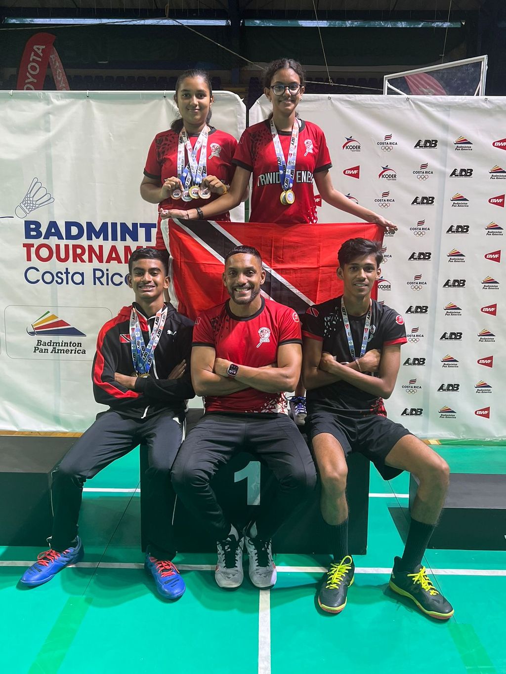 Seepaul delighted T&T display in Costa Rica badminton events