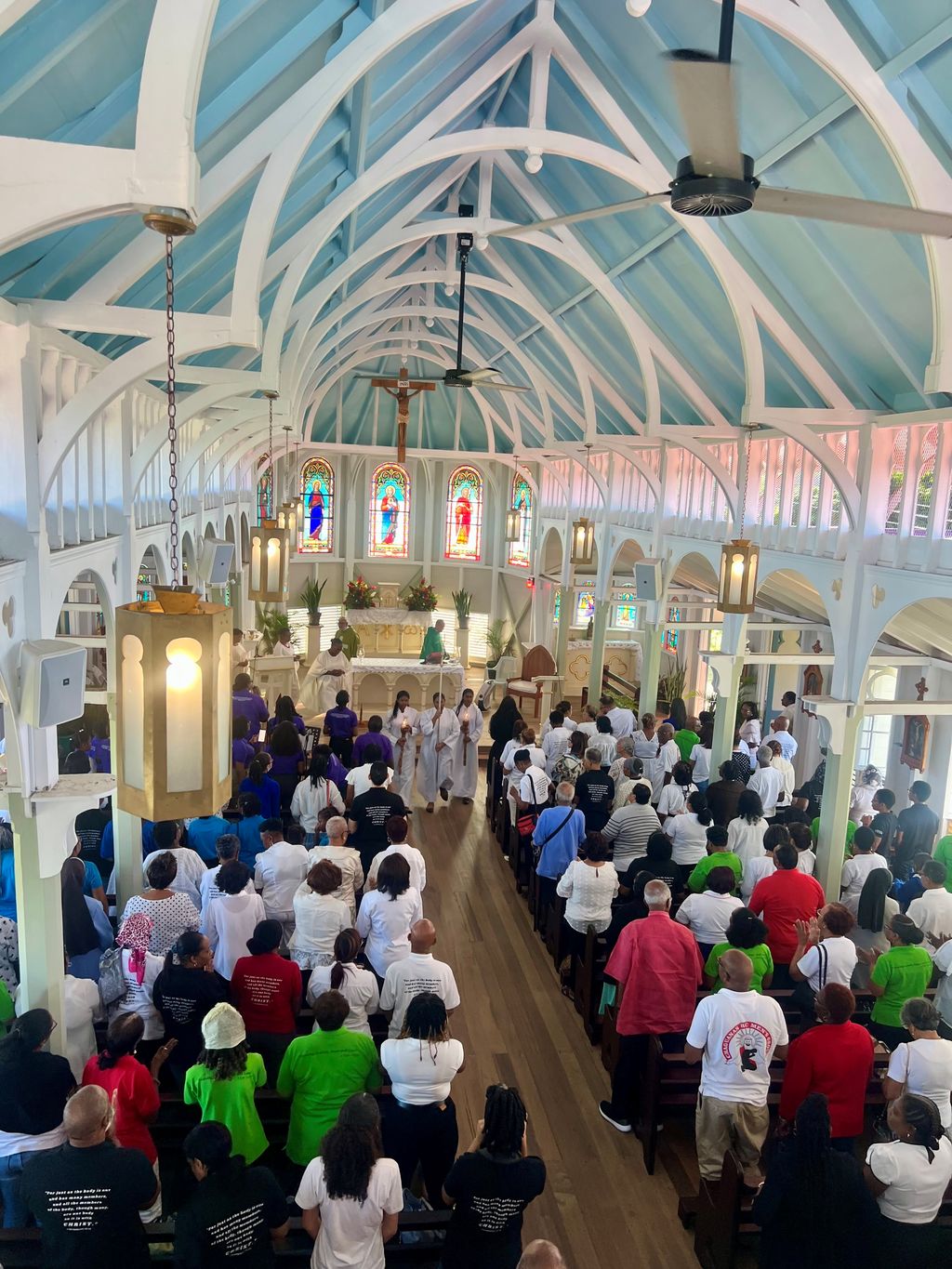 St Philip and St James pilgrims visit sacred site