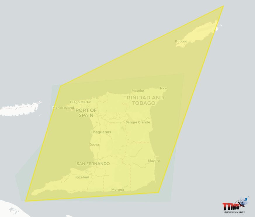 Adverse weather alert in effect for Trinidad and Tobago - Trinidad Guardian