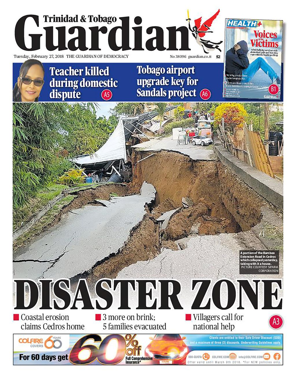 Rising seas and vanishing lands in T&T–Climate change hits home