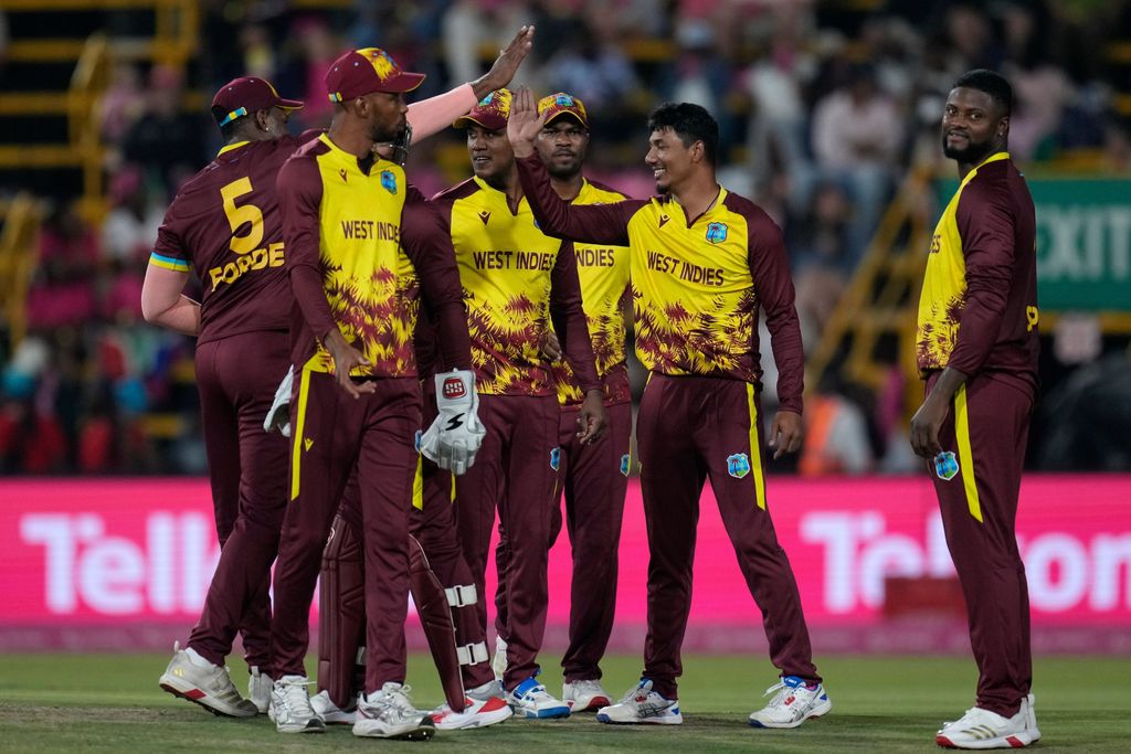Windies edge South Africa in entertaining shootout to end series on a high