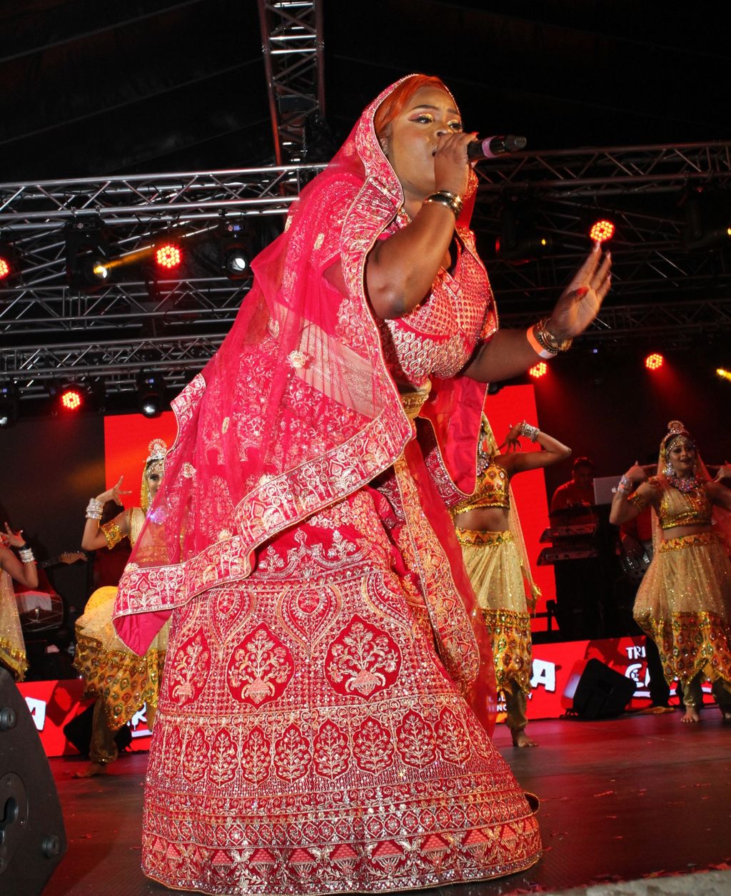 Chutney Soca Monarch semifinal draws packed crowd at Flava Village