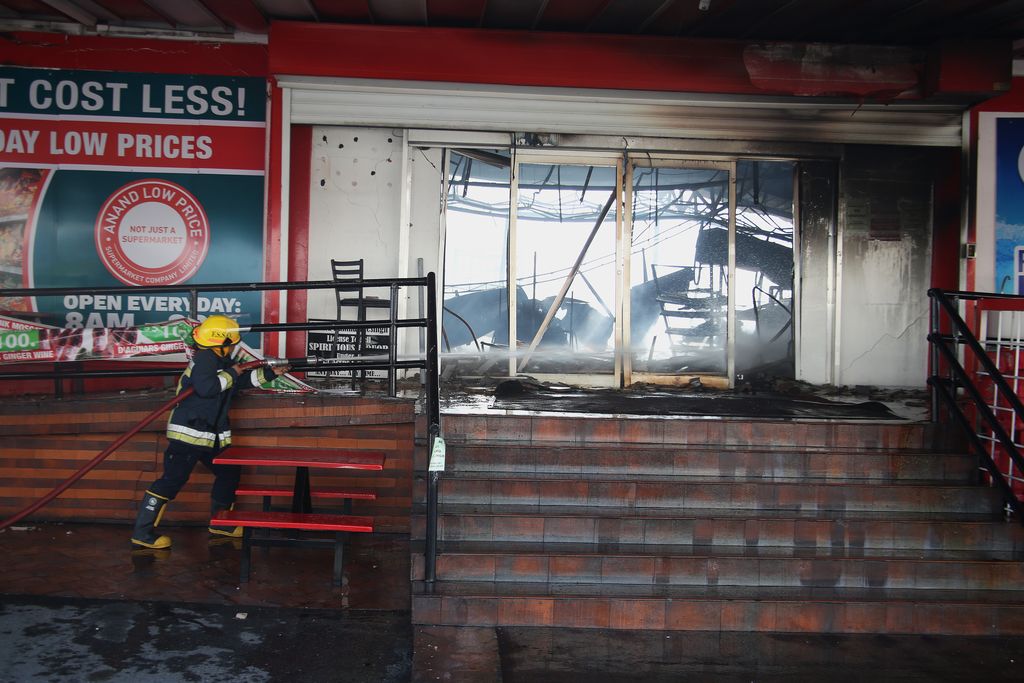 Multi-million-dollar fire at La Romaine supermarket