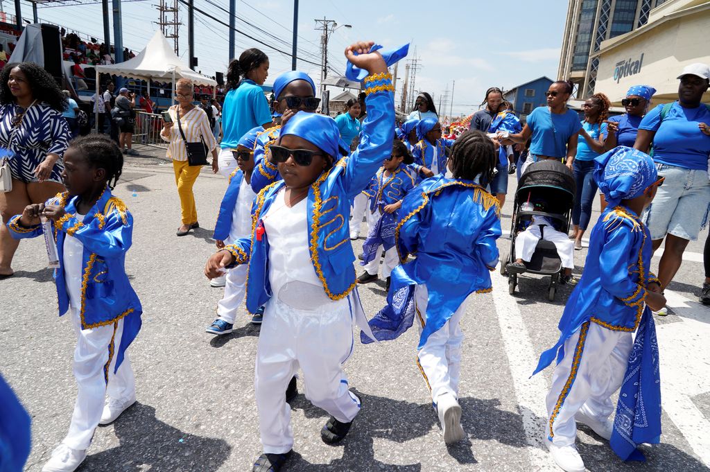 Kiddies rule the streets for Junior Parade of the Bands - Trinidad