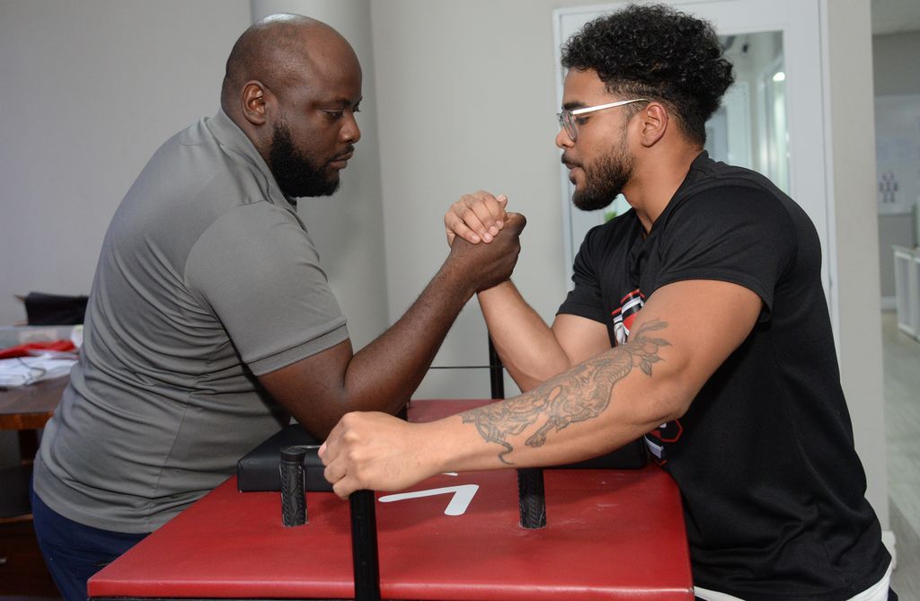 Wallace-Gill chases armwrestling history