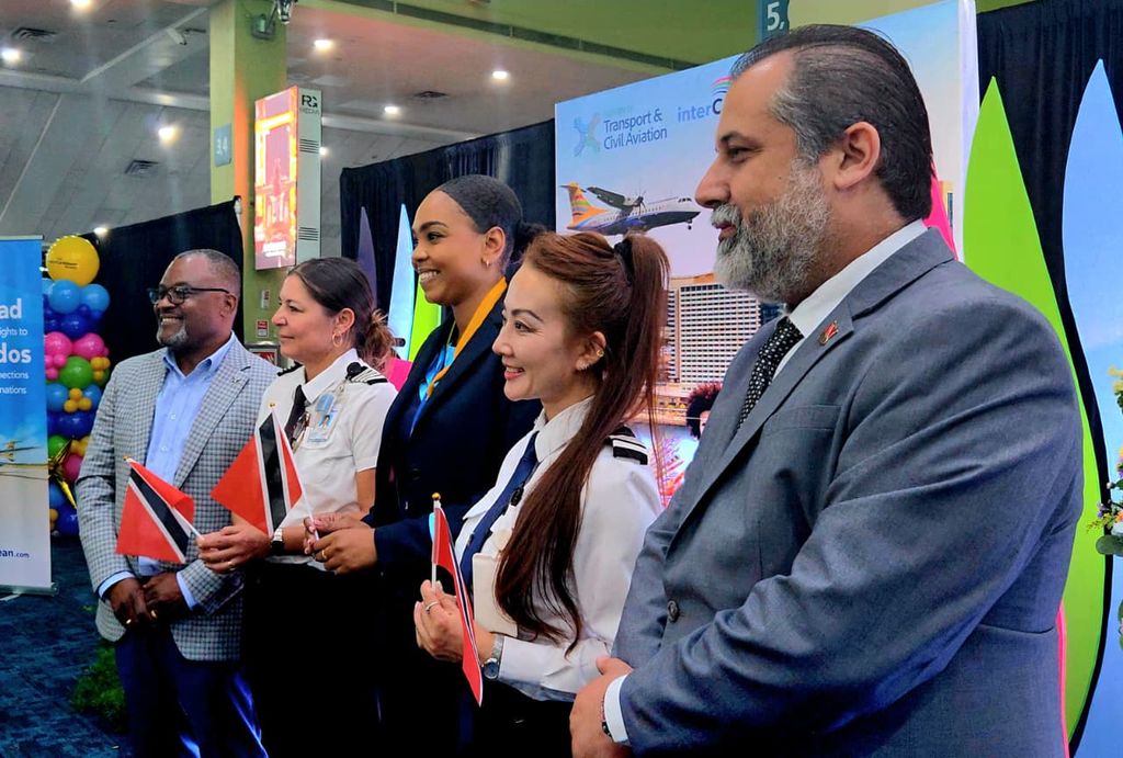 interCaribbean starts scheduled service to POS with all-female crew
