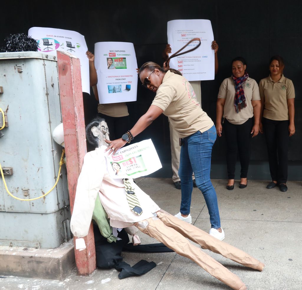 CWU criticises JTUM’s silence as TSTT workers protest job losses
