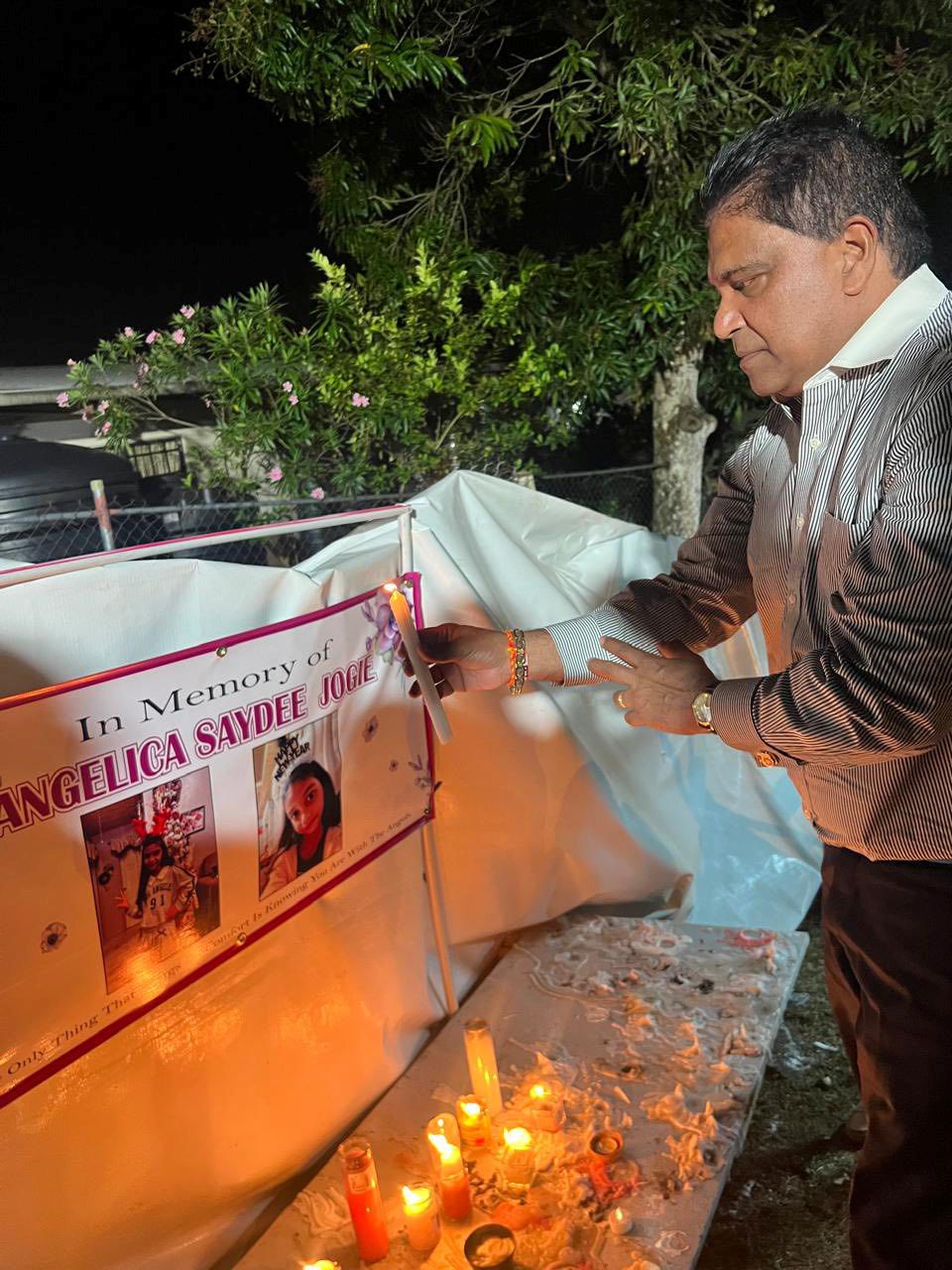 Angelica’s body being taken home today