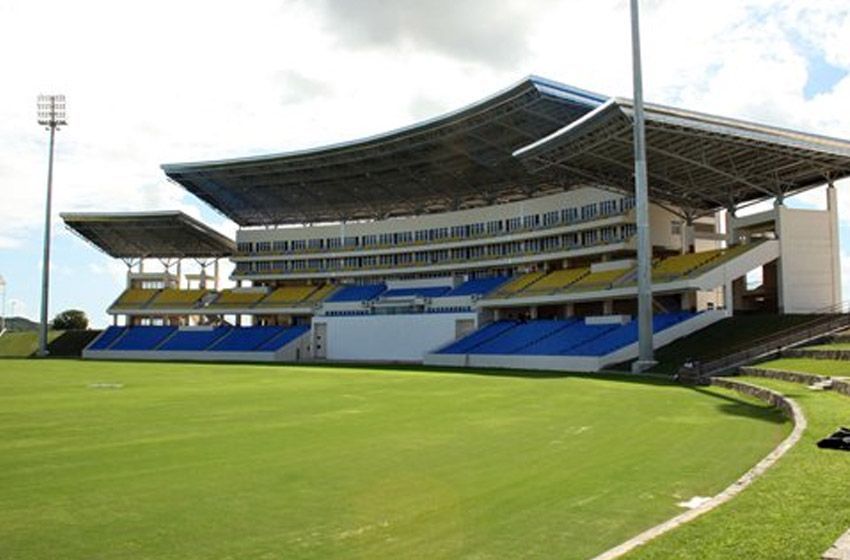 Leewards vs T&T match abandoned as a draw following dangerous pitch conditions at Sir Viv Richards Stadium