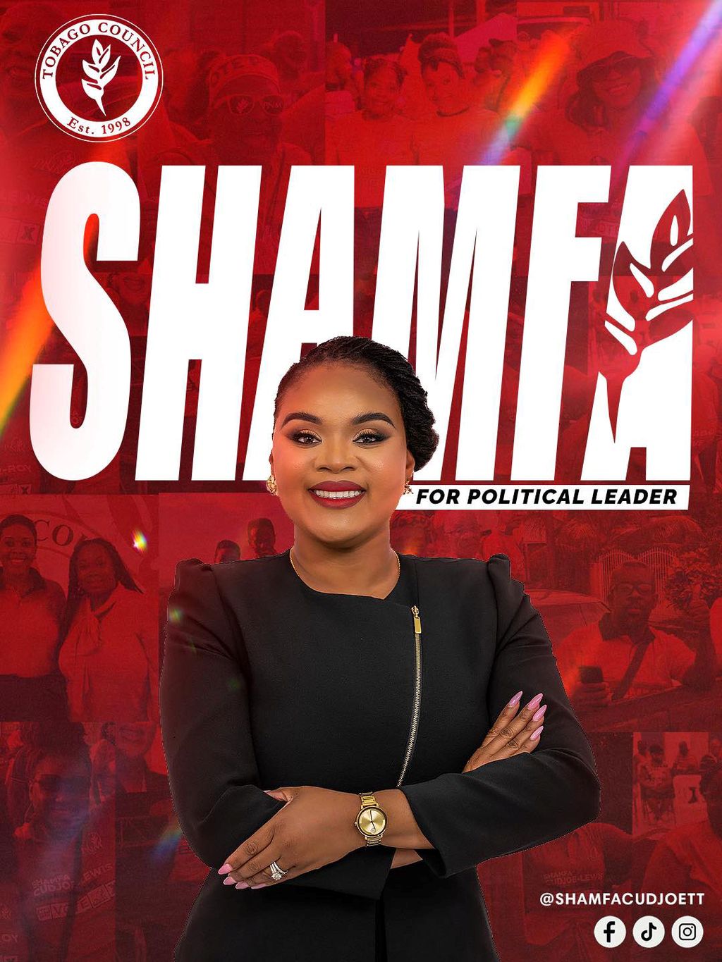 Shamfa elected PNM Tobago Council political leader