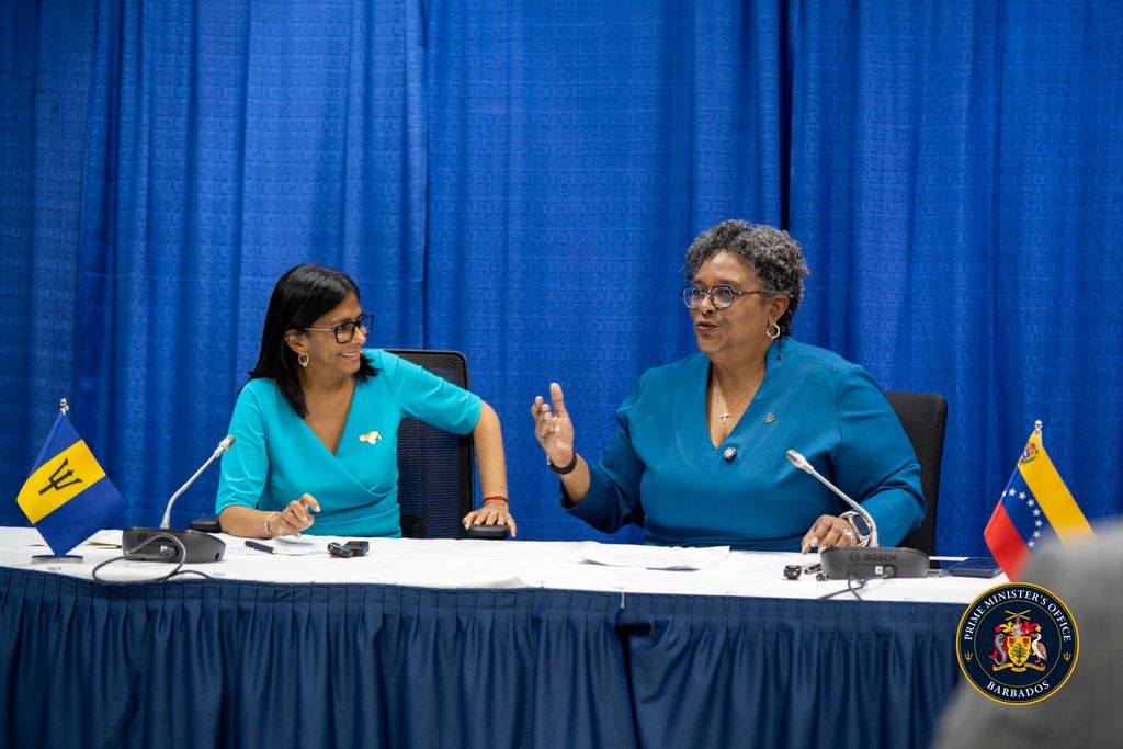 Delcy invites Barbados to invest in Venezuela’s oil and gas sector