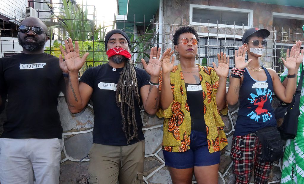 Entertainers weigh in on protests, Samaroo-Sealy issue