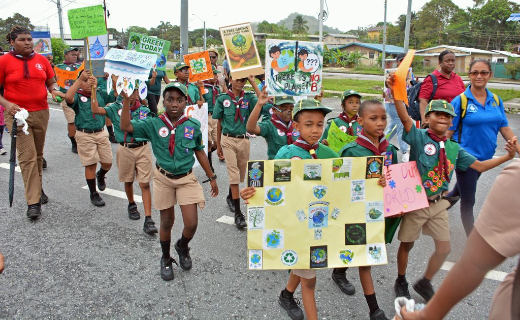 T&T Scout Movement pushes environmental awareness campaign
