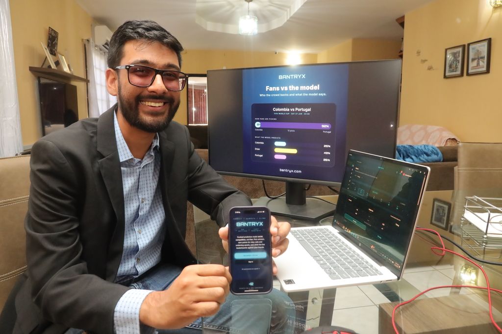 Local developer launches football prediction app