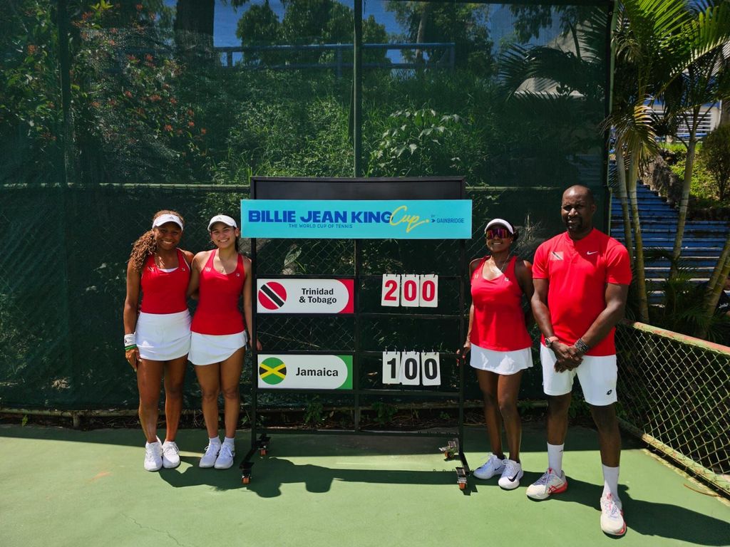 T&T women edge Jamaica in Billie Jean King Cup opener