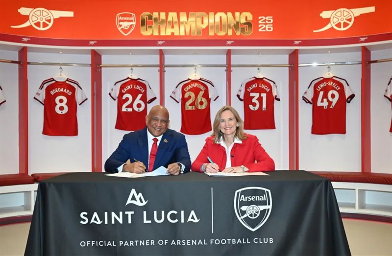 St Lucia, Arsenal FC announce landmark multi-year partnership