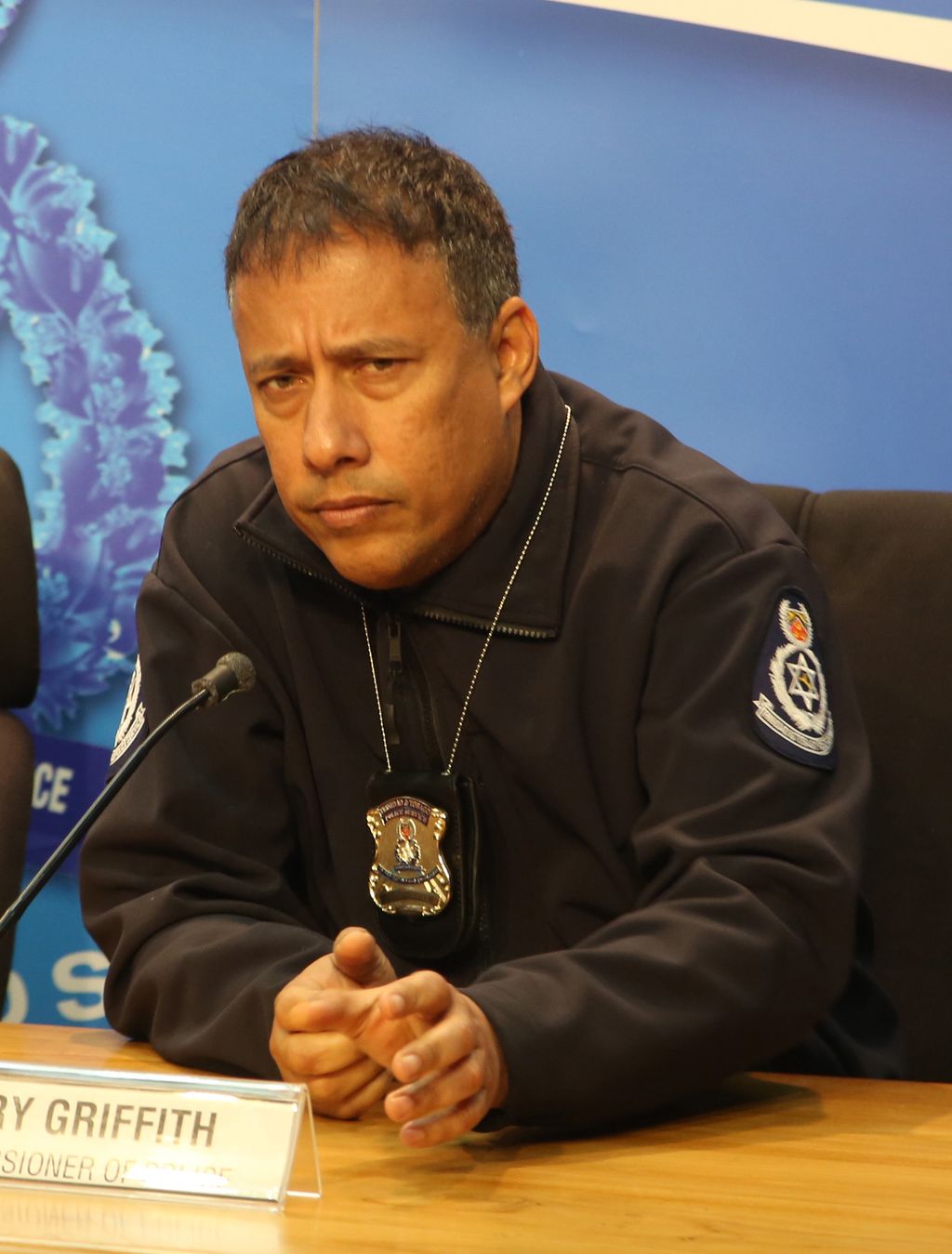 Police Commissioner Gary Griffith.