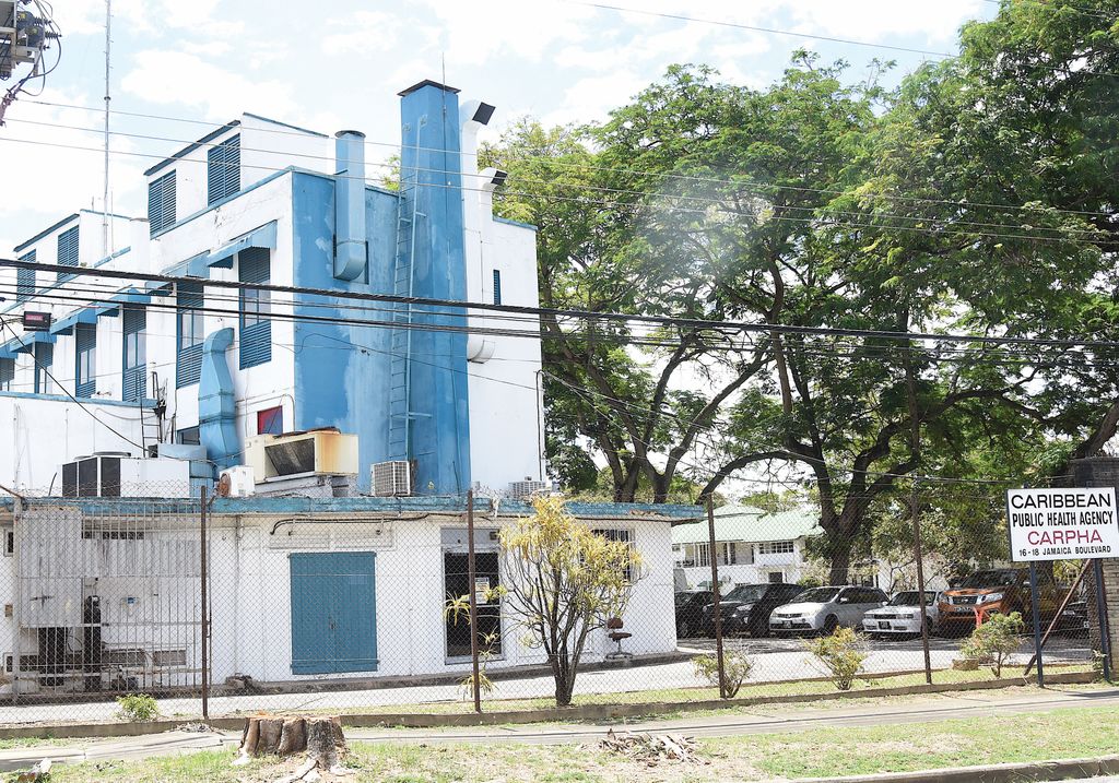 The Caribbean Public Health Agency (CARPHA) at Jamaica Boulevard, St Clair.