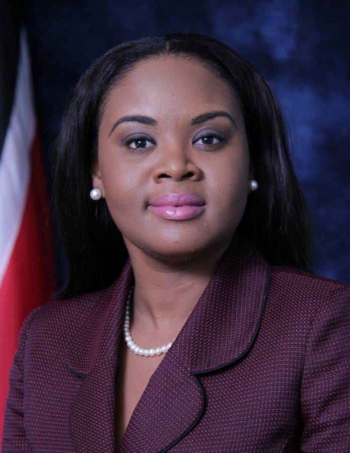 Sport and Community Development Minister Shamfa Cudjoe