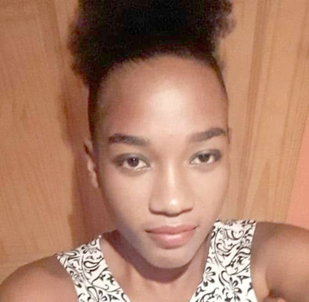 Tenile Cupid, 23-year-old mother of two children.