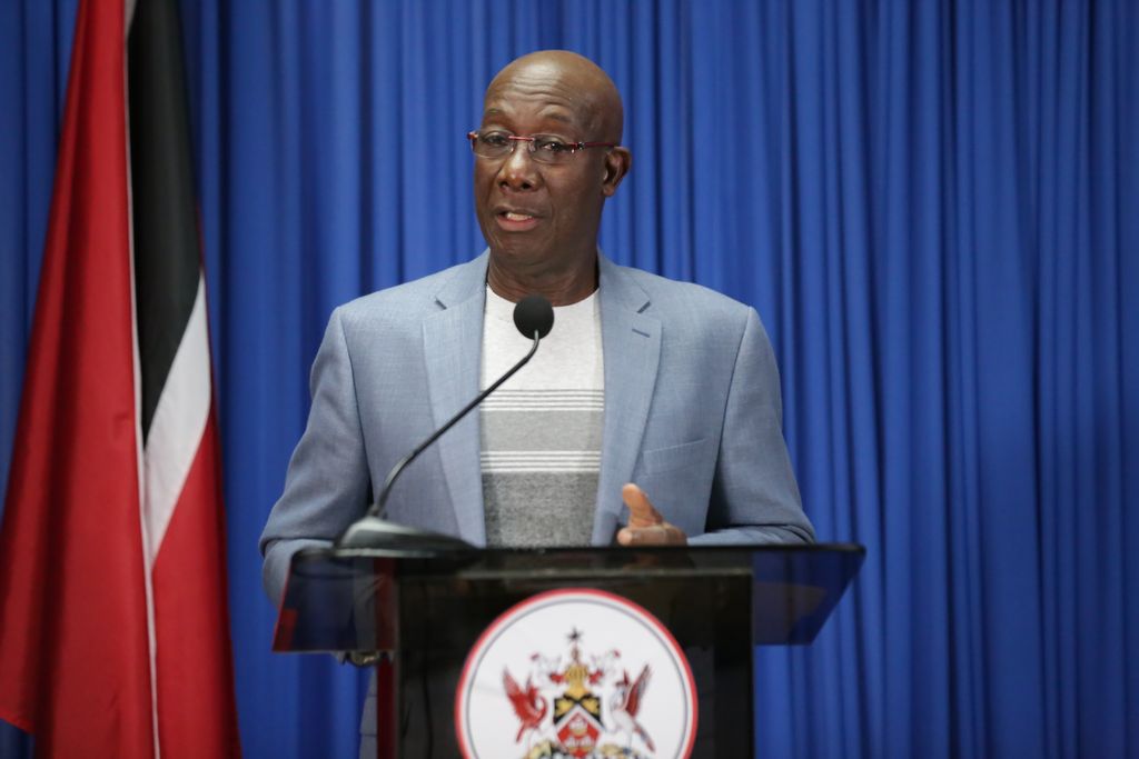 Prime Minister Dr Keith Rowley 