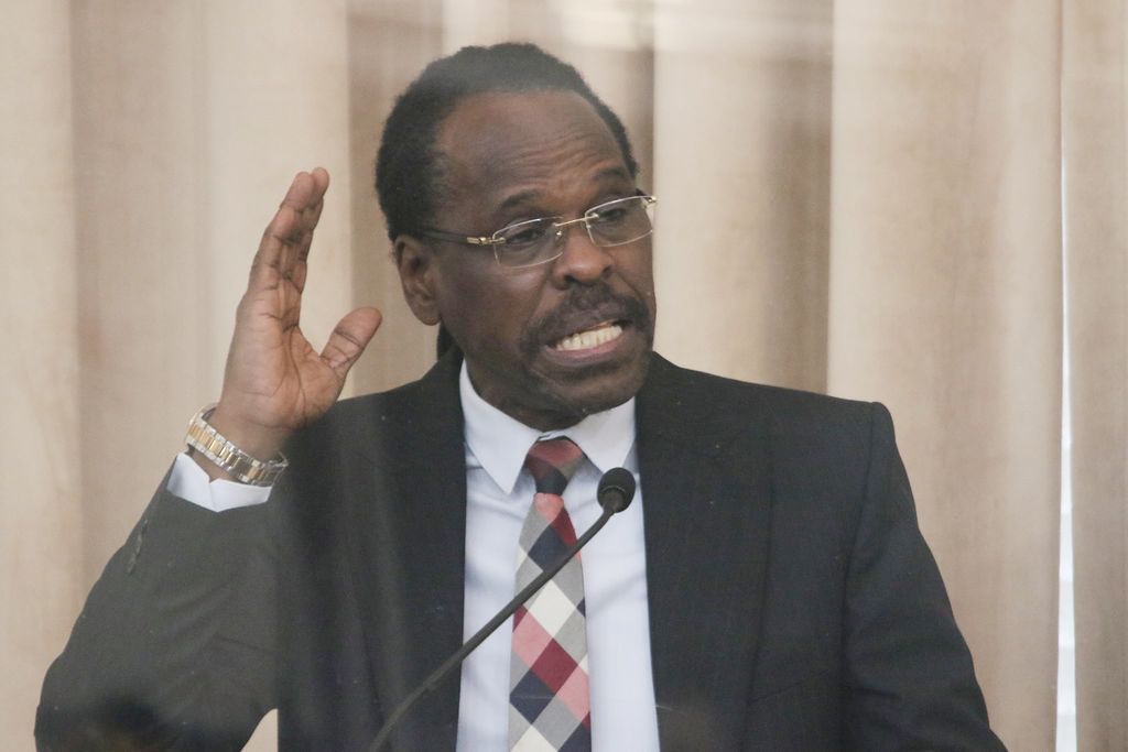 Minister of National Security Fitzgerald Hinds.